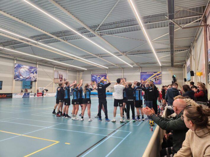 Pallas 1 - De Pein 1 - Korfbal in Leeuwarden