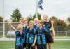 Korfbal in Leeuwarden - Pallas J5 - Ongeslagen kampioen